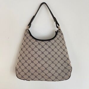 Vintage Ralph Lauren Monogram Hobo Bag
